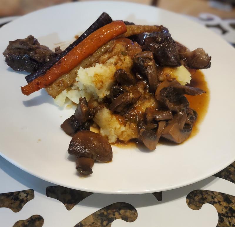 Braised short rib turned out amazing